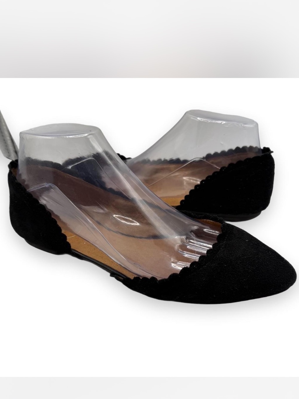 Jack Rogers Chantel Scalloped D'Orsay Flats